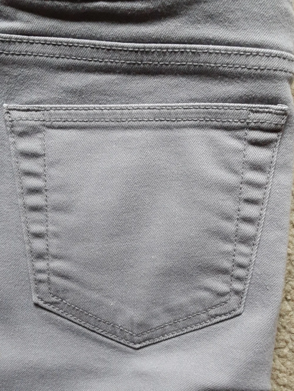 Gray Straight Leg Je